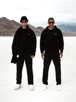 Relaxed Knitted Hoodie - Black -Blakely 6041Black 03D ddff7c9b 0ac7 473a 9651 b6526c7fa3b6