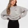 Oversized Knitted Jumper - Marl Grey 1 Oversized Knitted Jumper - Marl Grey -Blakely 6041Grey 05D 95140bfa e49a 44ae ba40 4c1a144c3bc0