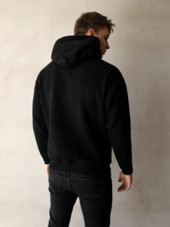 Anchor Relaxed Hoodie - Black -Blakely 836ABlack 01D