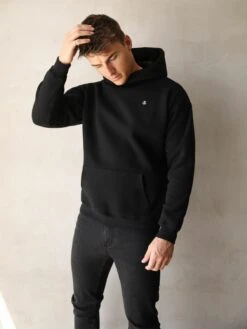 Anchor Relaxed Hoodie - Black -Blakely 836ABlack 04D
