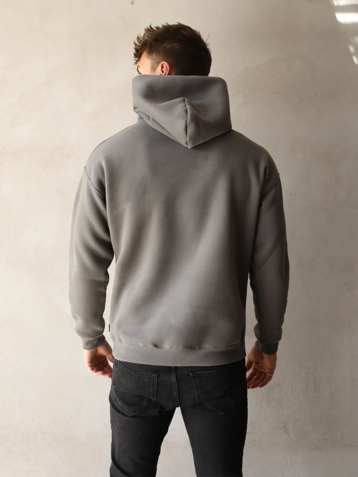 Anchor Relaxed Hoodie - Charcoal 6 Anchor Relaxed Hoodie - Charcoal - Image 4