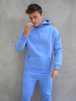 Series Relaxed Hoodie - Light Blue 12 Series Relaxed Hoodie - Light Blue -Blakely 836AMLightBlue 04D