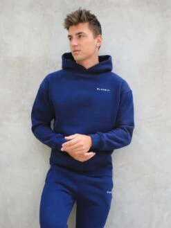Series Relaxed Hoodie - Navy -Blakely 836AM Blue 01D