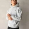 Anchor Relaxed Hoodie - Marl Grey 2 Anchor Relaxed Hoodie - Marl Grey -Blakely 836AMarlwhite 04LEADD