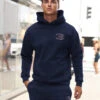 Initial Relaxed Hoodie - Dark Navy -Blakely 836CB2 NAVY1 bd0646c8 67d9 4020 84ac 6c3de98bf43a