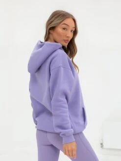 Ultimate Oversized Hoodie - Lilac -Blakely 836GLILAC01