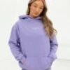 Ultimate Oversized Hoodie - Lilac -Blakely 836GLILACLEAD