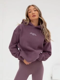 Ultimate Oversized Hoodie - Light Plum -Blakely 836GPLUM02