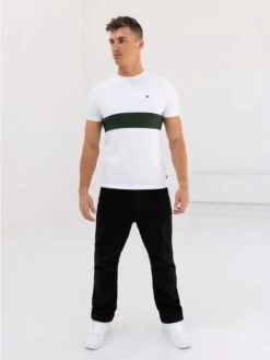 Iowa T-Shirt - White & Green -Blakely 846Green02D