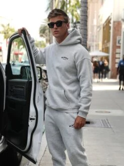 Heritage Relaxed Hoodie - Marl Grey 11 Heritage Relaxed Hoodie - Marl Grey -Blakely 867VMMarlGrey 06D