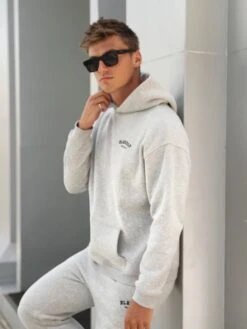 Heritage Relaxed Hoodie - Marl Grey 13 Heritage Relaxed Hoodie - Marl Grey -Blakely 867VMMarlGrey 10D