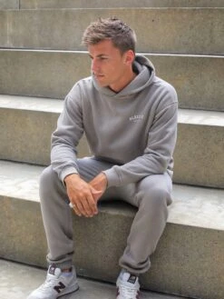 Heritage Relaxed Hoodie - Neutral Grey -Blakely 867VMNeutralGrey 02D