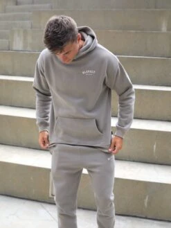 Heritage Relaxed Hoodie - Neutral Grey -Blakely 867VMNeutralGrey 03D