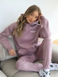 Heritage Oversized Hoodie - Dusty Pink -Blakely 867VWDustyPink 04D