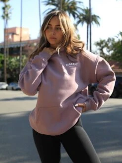 Heritage Oversized Hoodie - Dusty Pink -Blakely 867VWDustyPink 08D