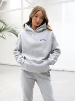Heritage Oversized Hoodie - Marl Grey 14 Heritage Oversized Hoodie - Marl Grey -Blakely 867VWMarlGrey 17D