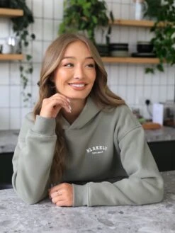 Heritage Oversized Hoodie - Olive 11 Heritage Oversized Hoodie - Olive -Blakely 867VWOlive 05D