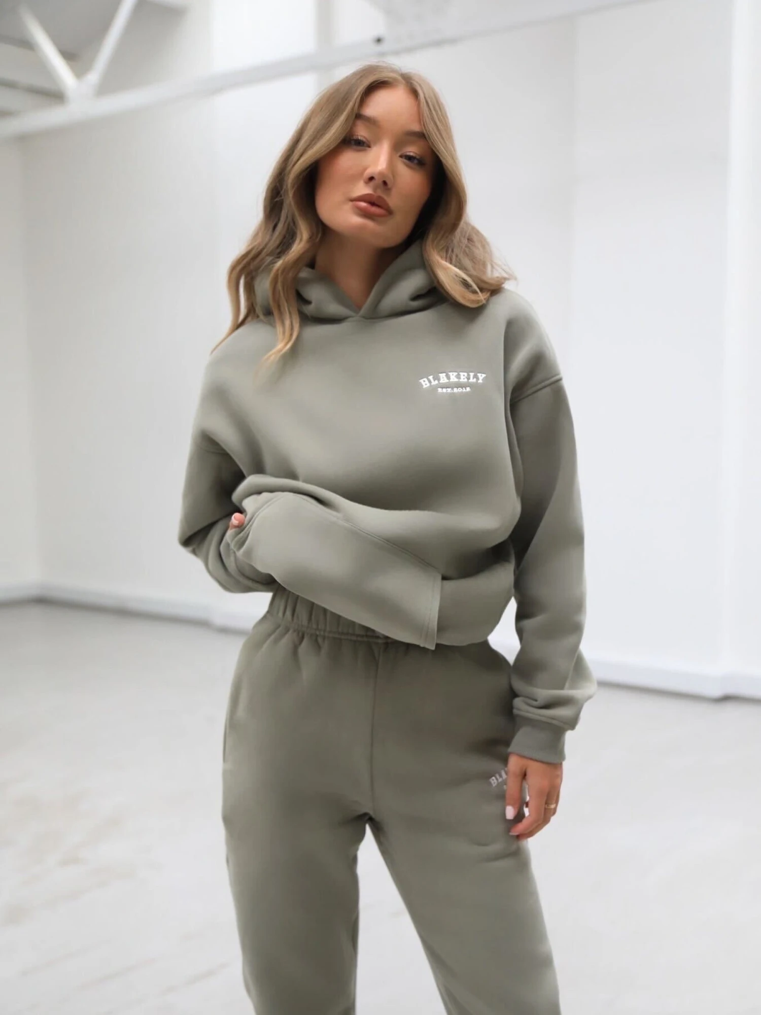 Heritage Oversized Hoodie - Olive 8 Heritage Oversized Hoodie - Olive - Image 6