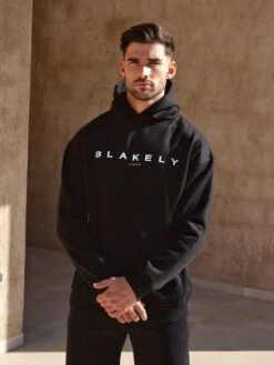 Evolved II Relaxed Hoodie - Black 10 Evolved II Relaxed Hoodie - Black -Blakely 896BBlack 03D