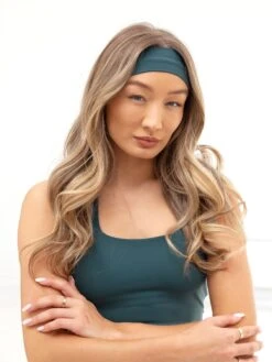 Studio Headband - Teal Green 13 Studio Headband - Teal Green -Blakely B11GHeadband 04D
