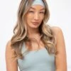 Studio Headband - Mineral Blue -Blakely B11GLightBlue 01D