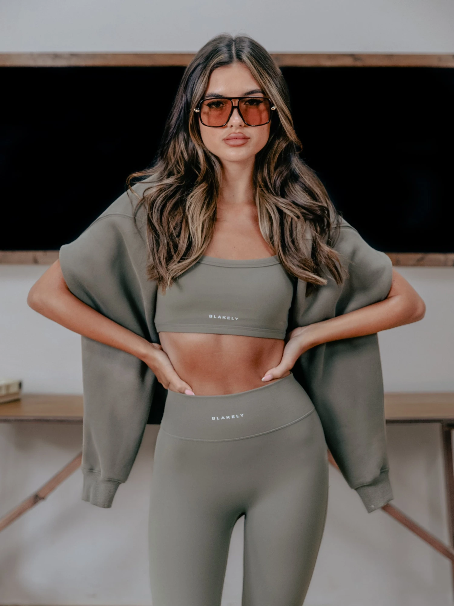 Ultimate Sports Bra - Safari Green 4 Ultimate Sports Bra - Safari Green - Image 2