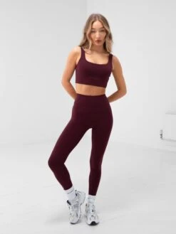 Apex Pro Sports Bra - Deep Burgundy -Blakely B166Burgundy 01D