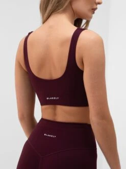 Apex Pro Sports Bra - Deep Burgundy -Blakely B166Burgundy 02D