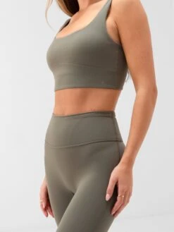 Apex Pro Sports Bra - Safari Green 12 Apex Pro Sports Bra - Safari Green -Blakely B166SafariGreen 01D