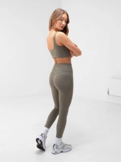 Apex Pro Sports Bra - Safari Green 13 Apex Pro Sports Bra - Safari Green -Blakely B166SafariGreen 03D