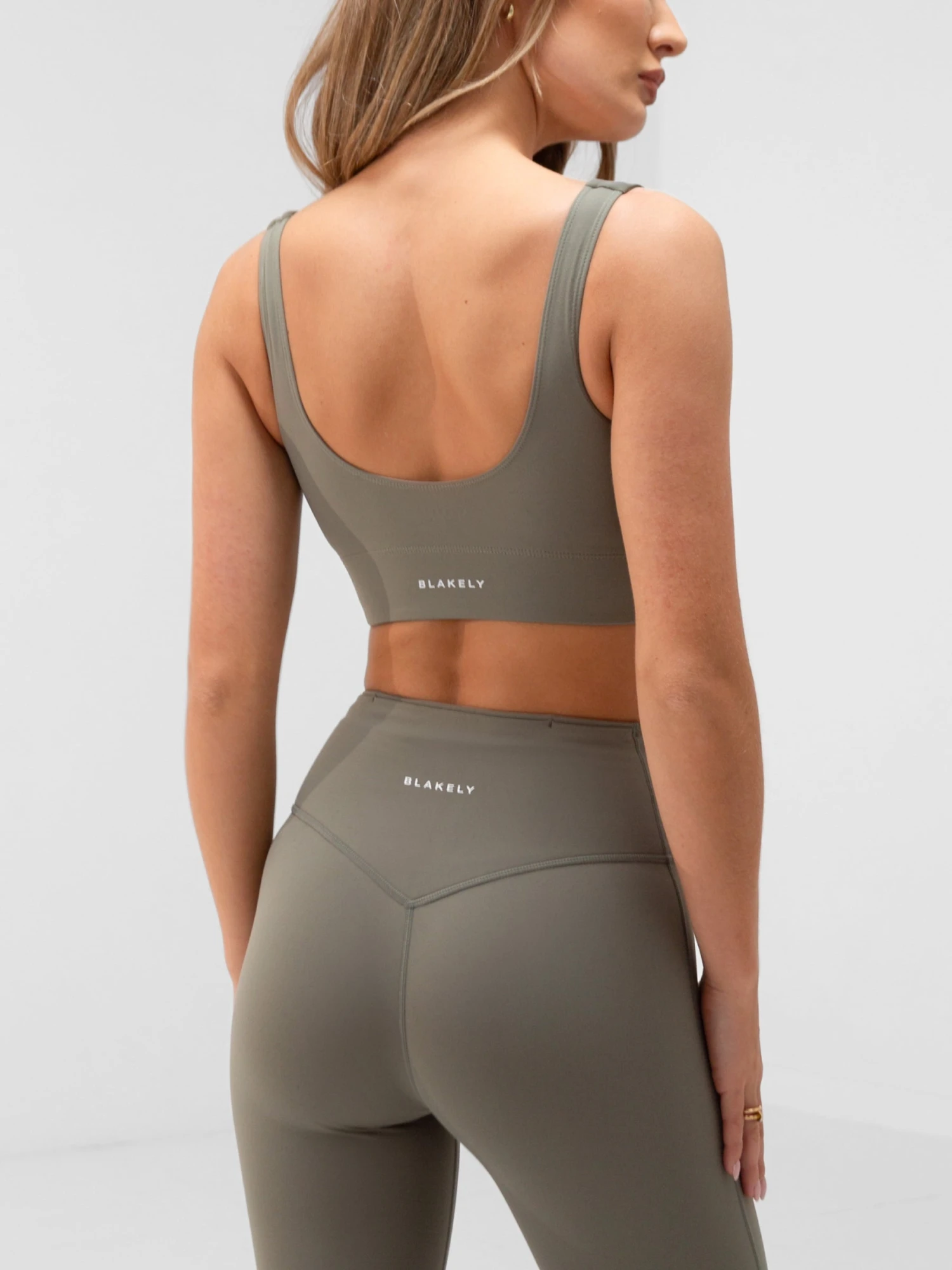 Apex Pro Sports Bra - Safari Green 6 Apex Pro Sports Bra - Safari Green - Image 4