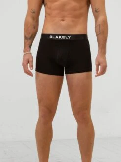 Blakely Boxers - Black 3 Pack -Blakely B2301BLACKD 2