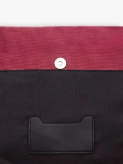 Blakely Label Tote Bag - Burgundy -Blakely B5039BURGUNDY03D