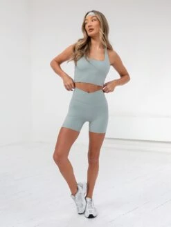 Studio Crossover Shorts - Mineral Blue -Blakely B601LightBlue 01D