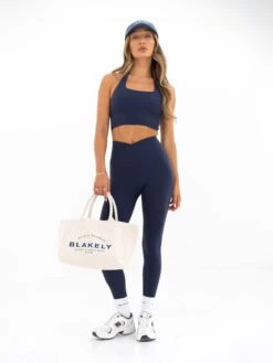 Ultimate Crossover Leggings - True Navy 10 Ultimate Crossover Leggings - True Navy -Blakely B602NAVY02D