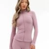 Ultimate Full Zip Jacket - Dusty Pink