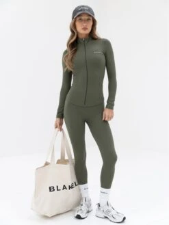 Ultimate Full Zip Jacket - Khaki Green -Blakely B605KHAKIGREEND 3