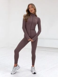 Studio Active Jacket - Mauve Brown -Blakely B605LightBrown 06D