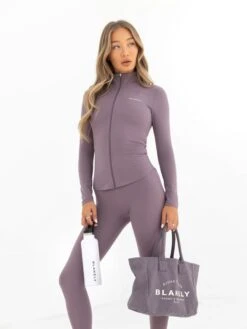 Ultimate Full Zip Jacket - Grape -Blakely B605PLUM05D