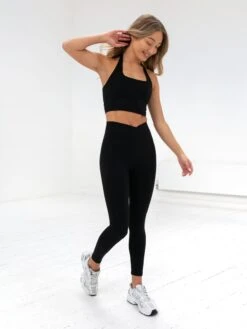 Studio Halter Neck Bra - Black -Blakely B614Black 02D