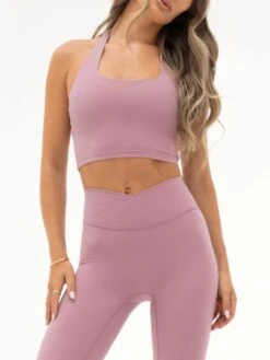 Ultimate Halter Neck Bra - Dusty Pink -Blakely B614DUSTYPINK03D