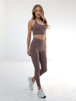 Studio Crossover Leggings - Mauve Brown -Blakely B614Lightbrown 03D ab1f6aad 87d8 40cd b672 5894bcd395cd