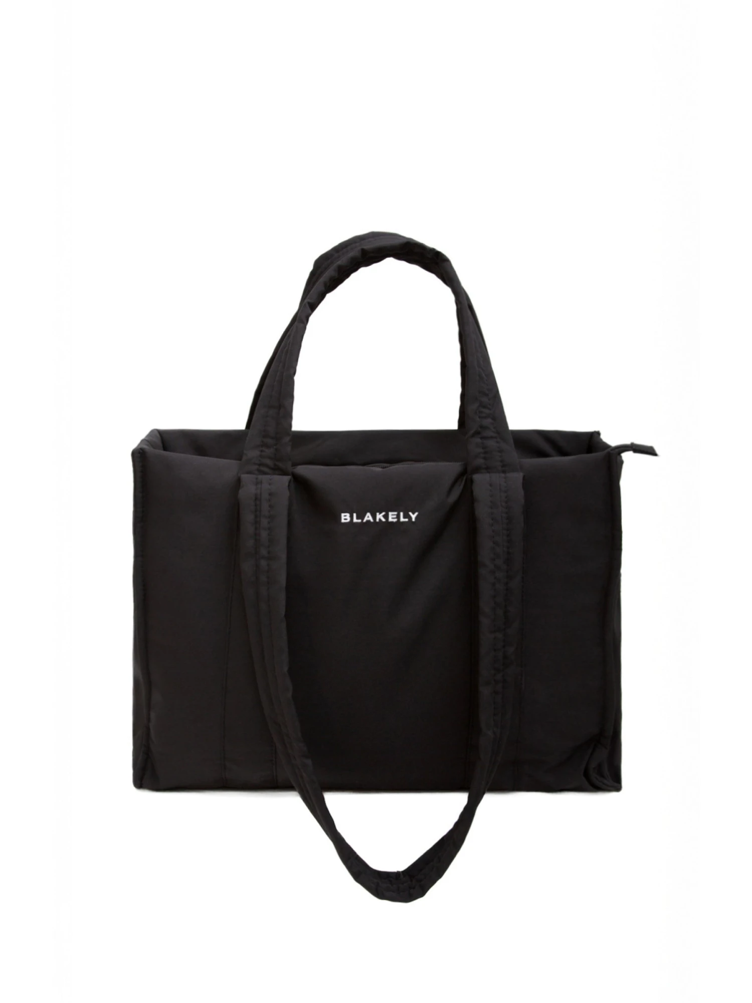 Blakely Nylon Tote Bag - Black 4 Blakely Nylon Tote Bag - Black - Image 2