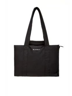 Blakely Nylon Tote Bag - Black
