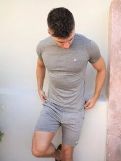 Midar Check T-Shirt - Gold -Blakely BlackD 2