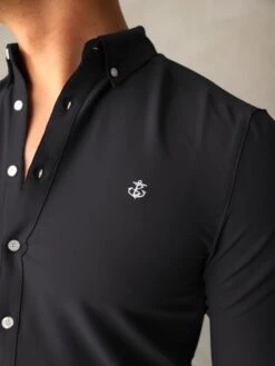 Calcata Shirt - Dark Navy -Blakely Black 01D