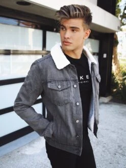 Boston Denim Jacket - Grey -Blakely Boston 7D