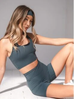 Studio Halter Neck Bra - Slate Blue -Blakely Brand 09D 45115a19 6db6 417d b73c 0e3f3875f4d7