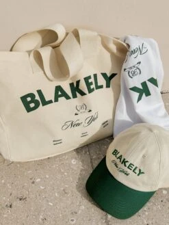 NY Crest Tote Bag - Natural -Blakely CAP01D e69d4011 fcb7 4425 8a49 15c576d0ae25