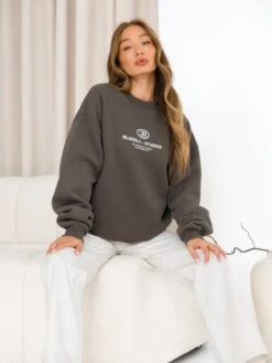 Madison Oversized Jumper - Khaki Brown 12 Madison Oversized Jumper - Khaki Brown -Blakely CBBRANDWOMENSD 11